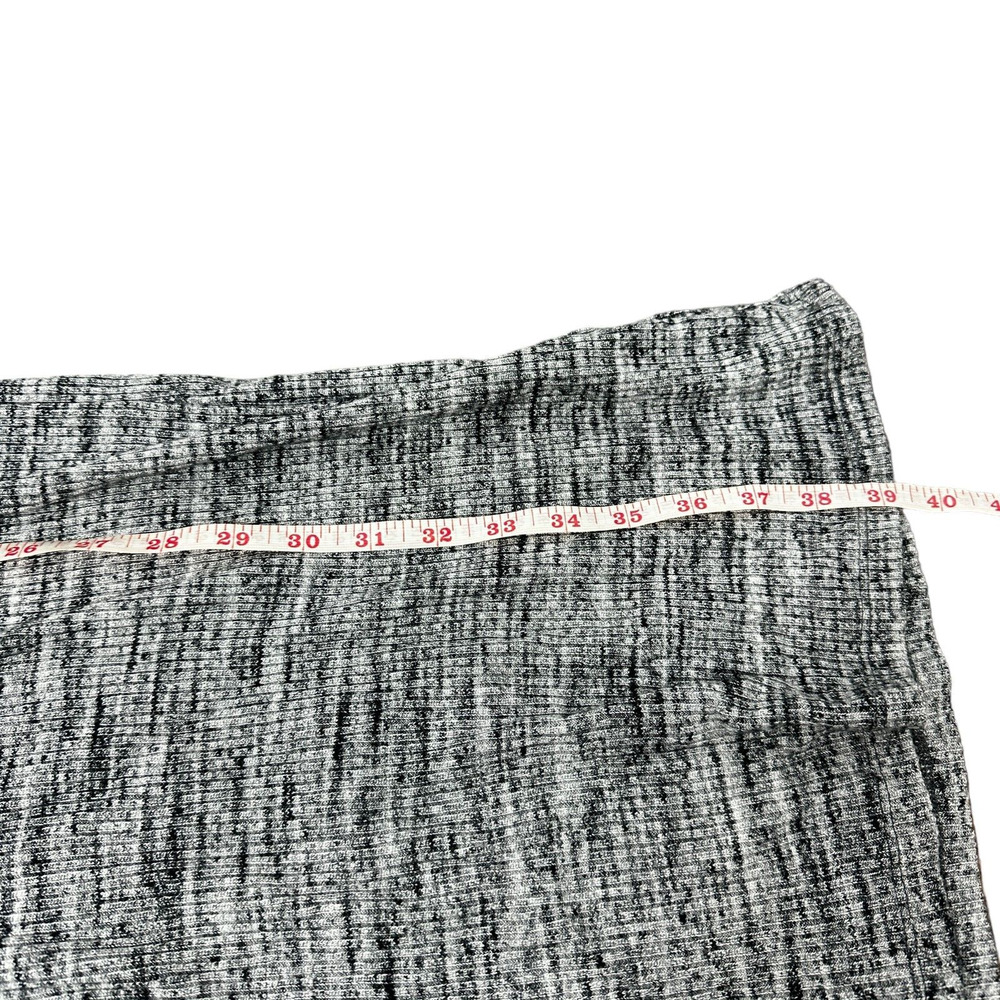 Splendid Womens Textured Knit Dress Gray Grey Long Sleeve V-Neck Size Small - Picture 10 of 11